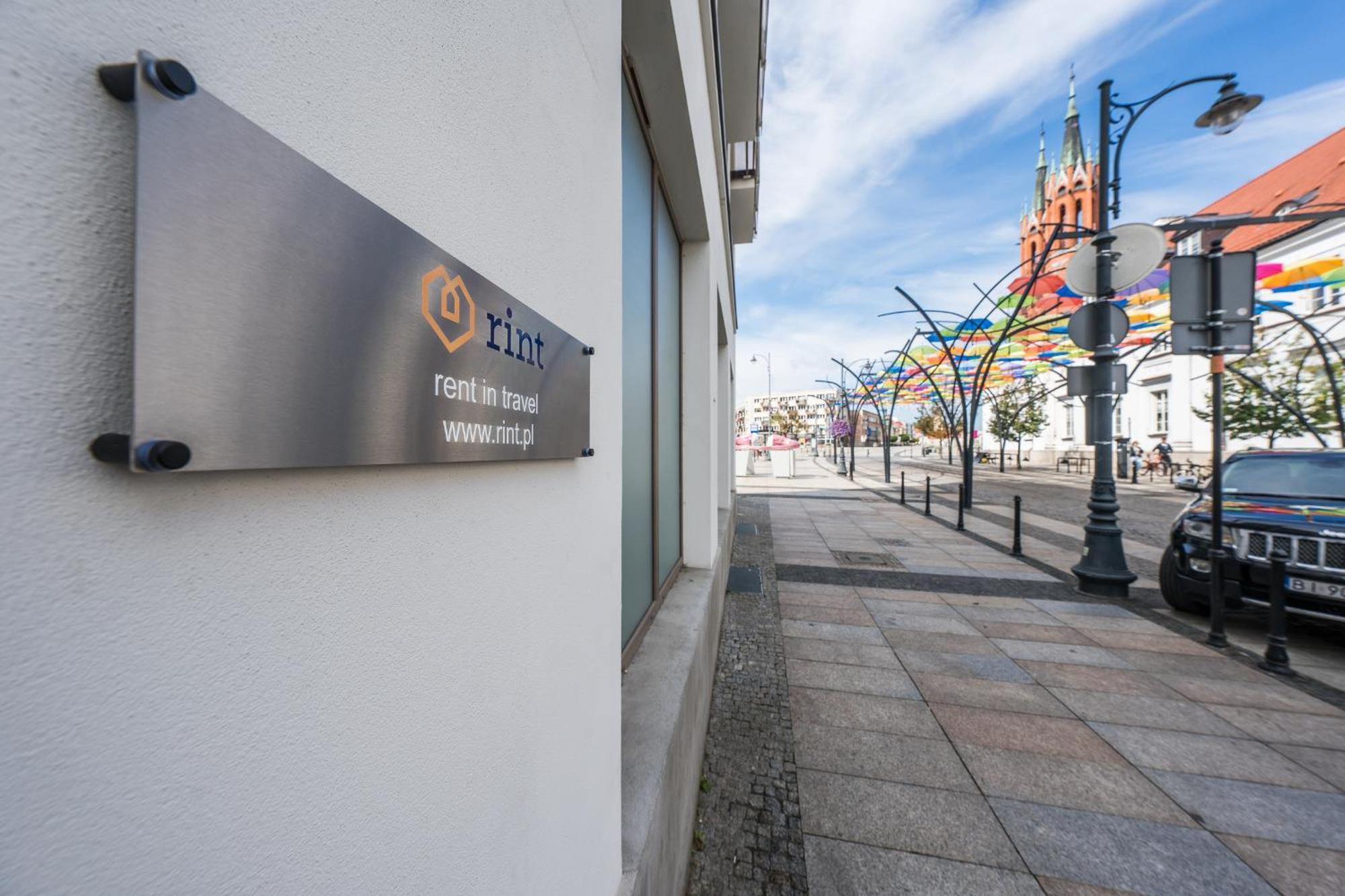 ビャウィストクRint - Centrum Kilinskiego Streetアパートメント エクステリア 写真
